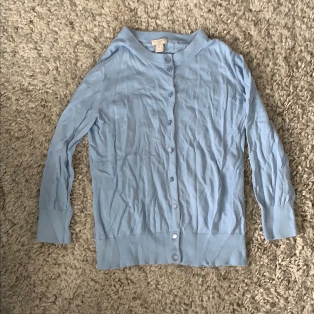Light Blue J.Crew Clare Cardigan